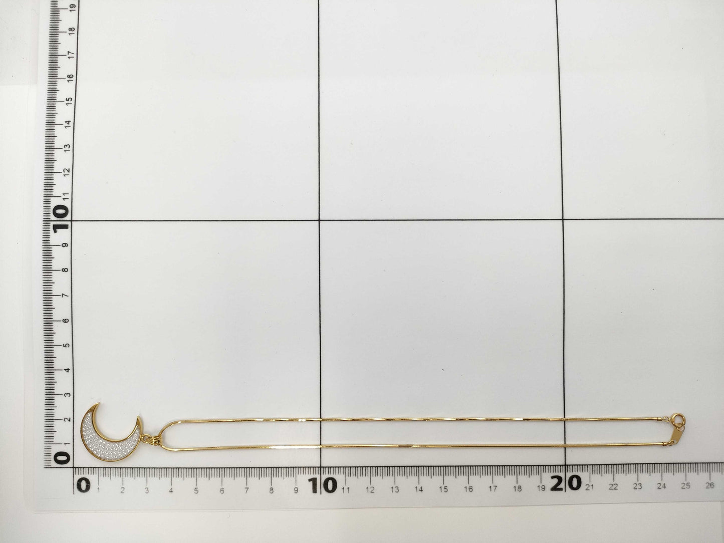 D0.464ct K18 8.5g Necklace