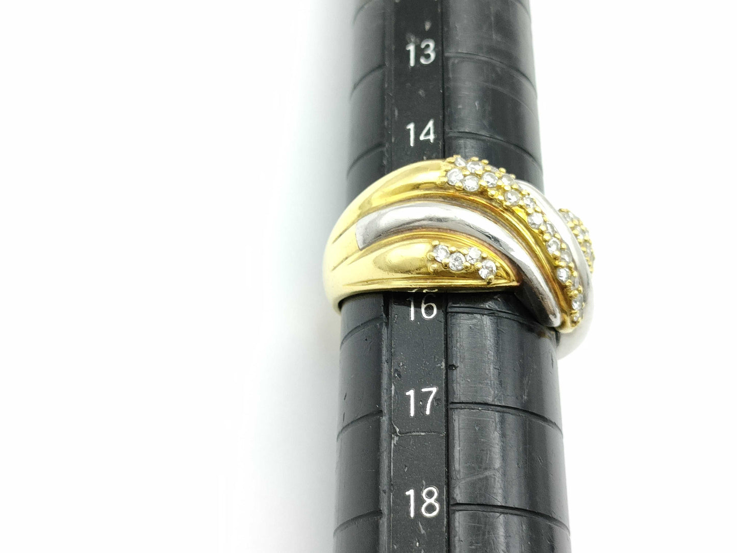 D0.50ct K18/PT900 9.6g Ring