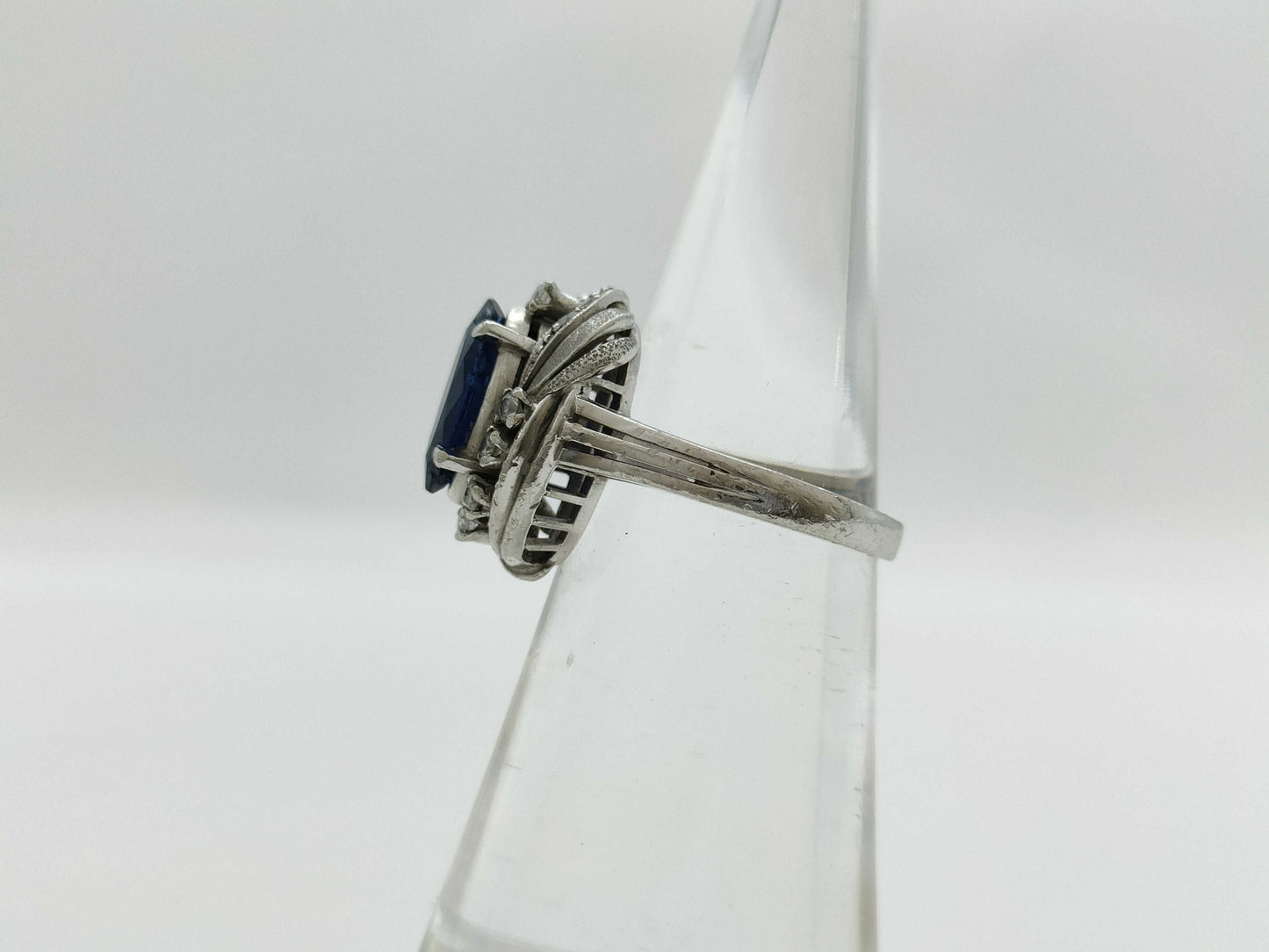 S1.10ct Diamond Pt900 5.7g Ring