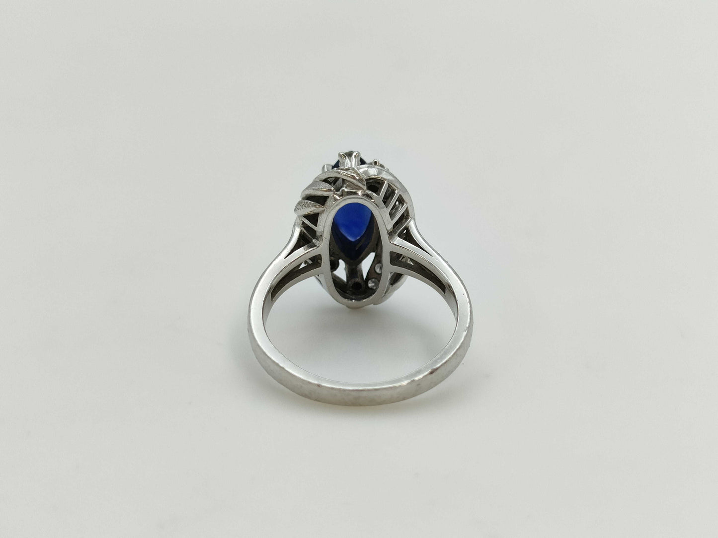 S1.10ct Diamond Pt900 5.7g Ring