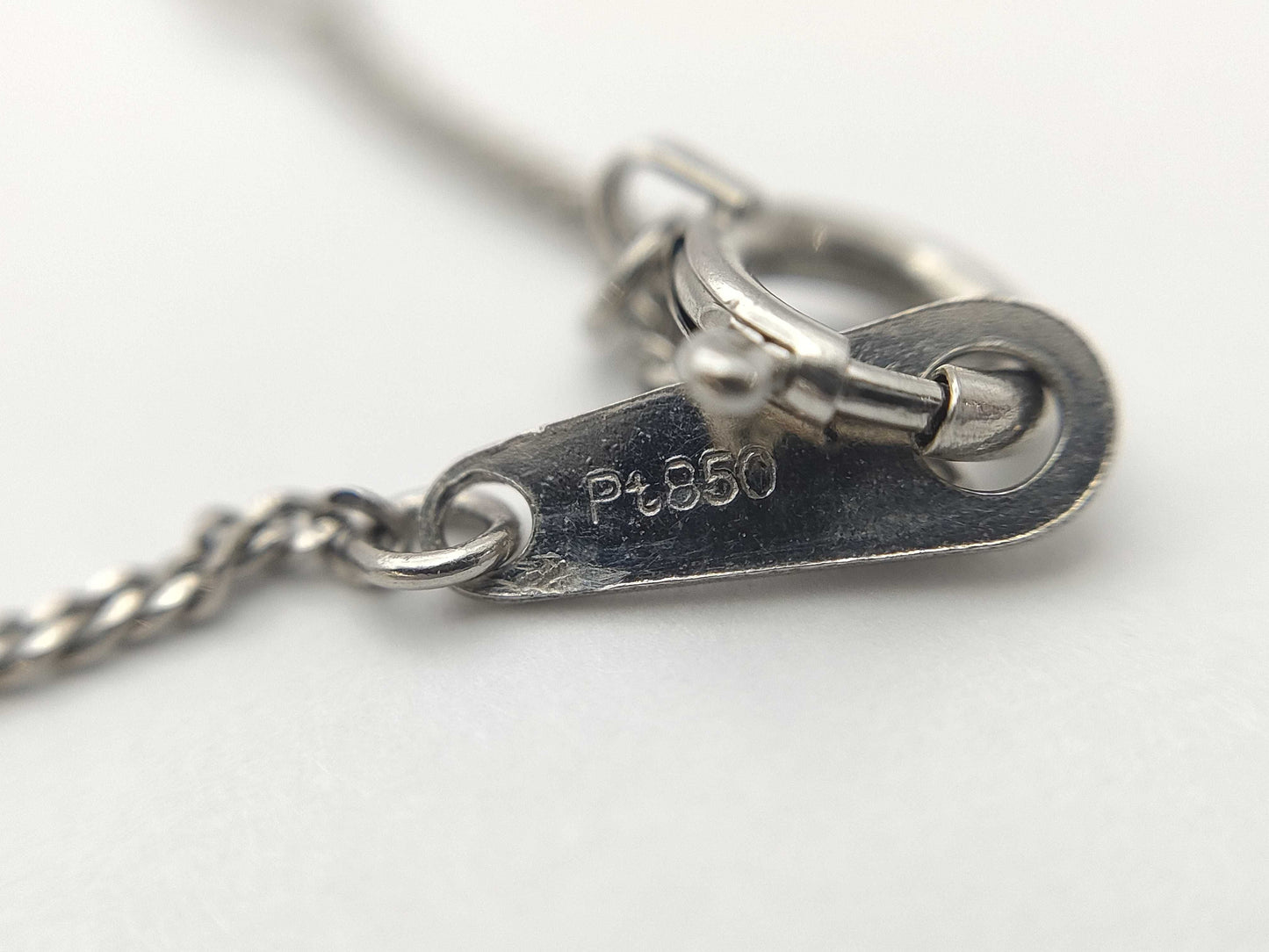 D0.50ct PT900/PT850 3.7g Necklace