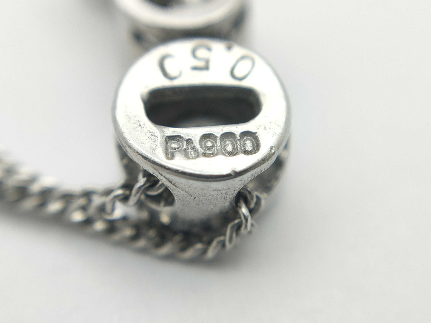 D0.50ct PT900/PT850 3.7g Necklace
