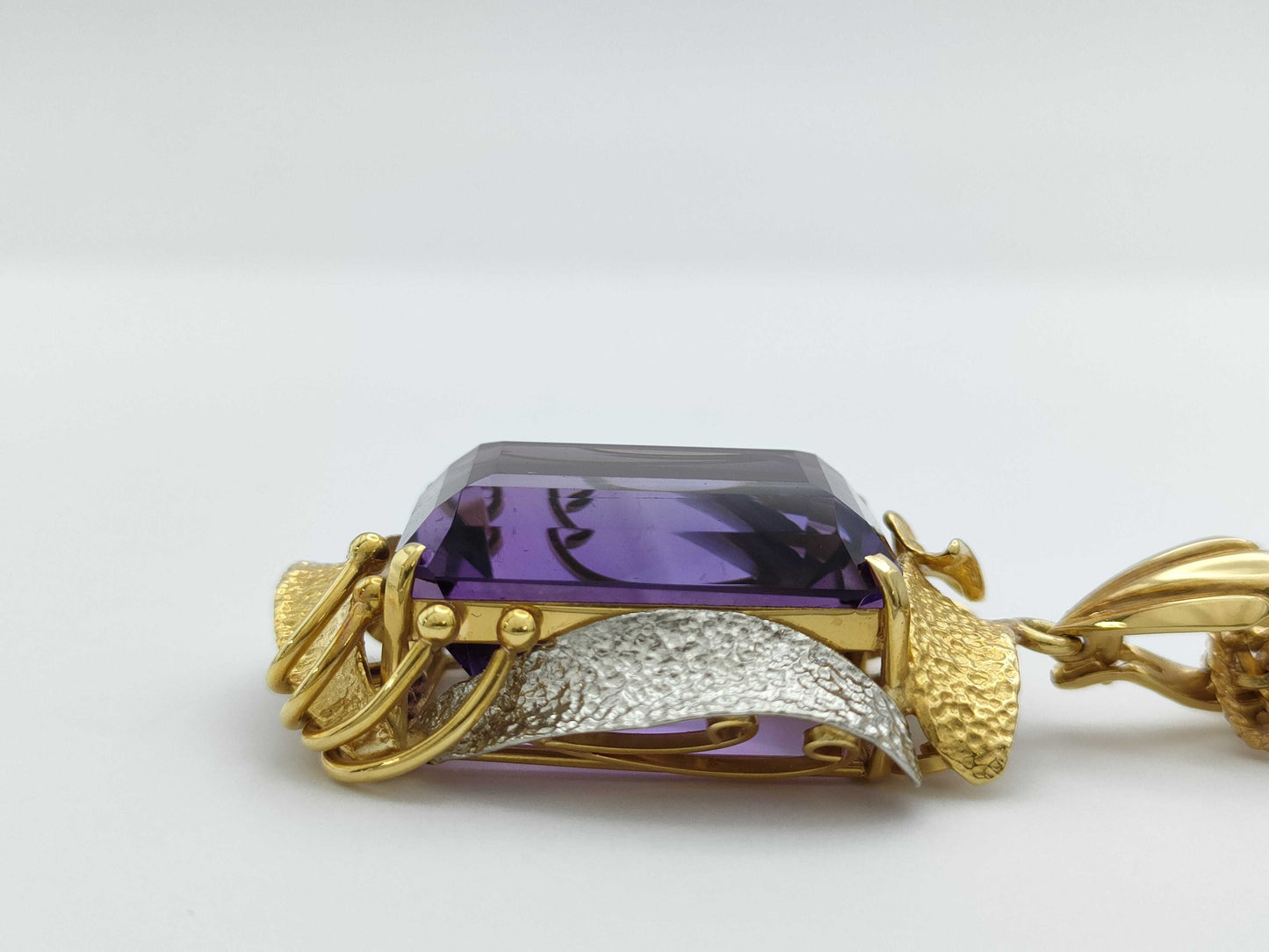 AM24.88ct K18/Pt900 42.9g Necklace
