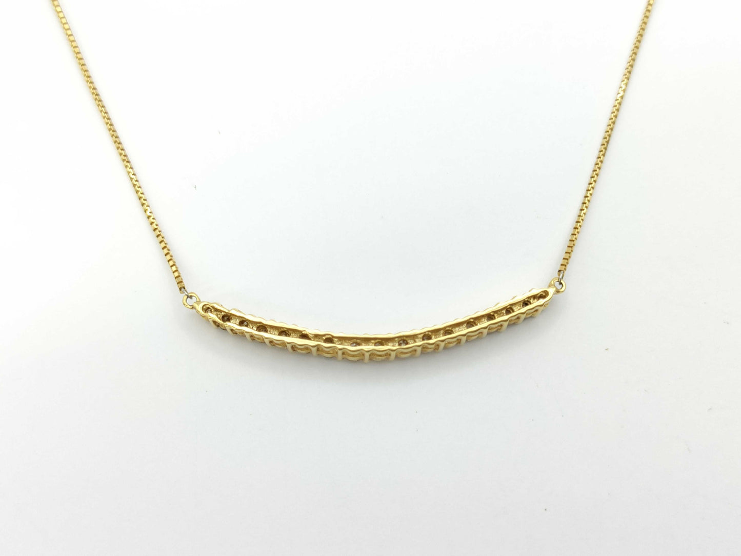 Diamond K18 3.5g Necklace