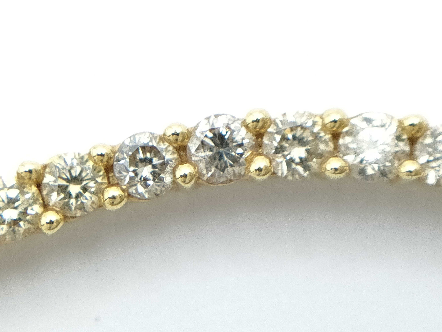 Diamond K18 3.5g Necklace