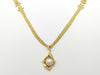 Mabe Pearl Necklace, Diameter: Approx. 13.8mm, D0.04ct, 750, 37.5g