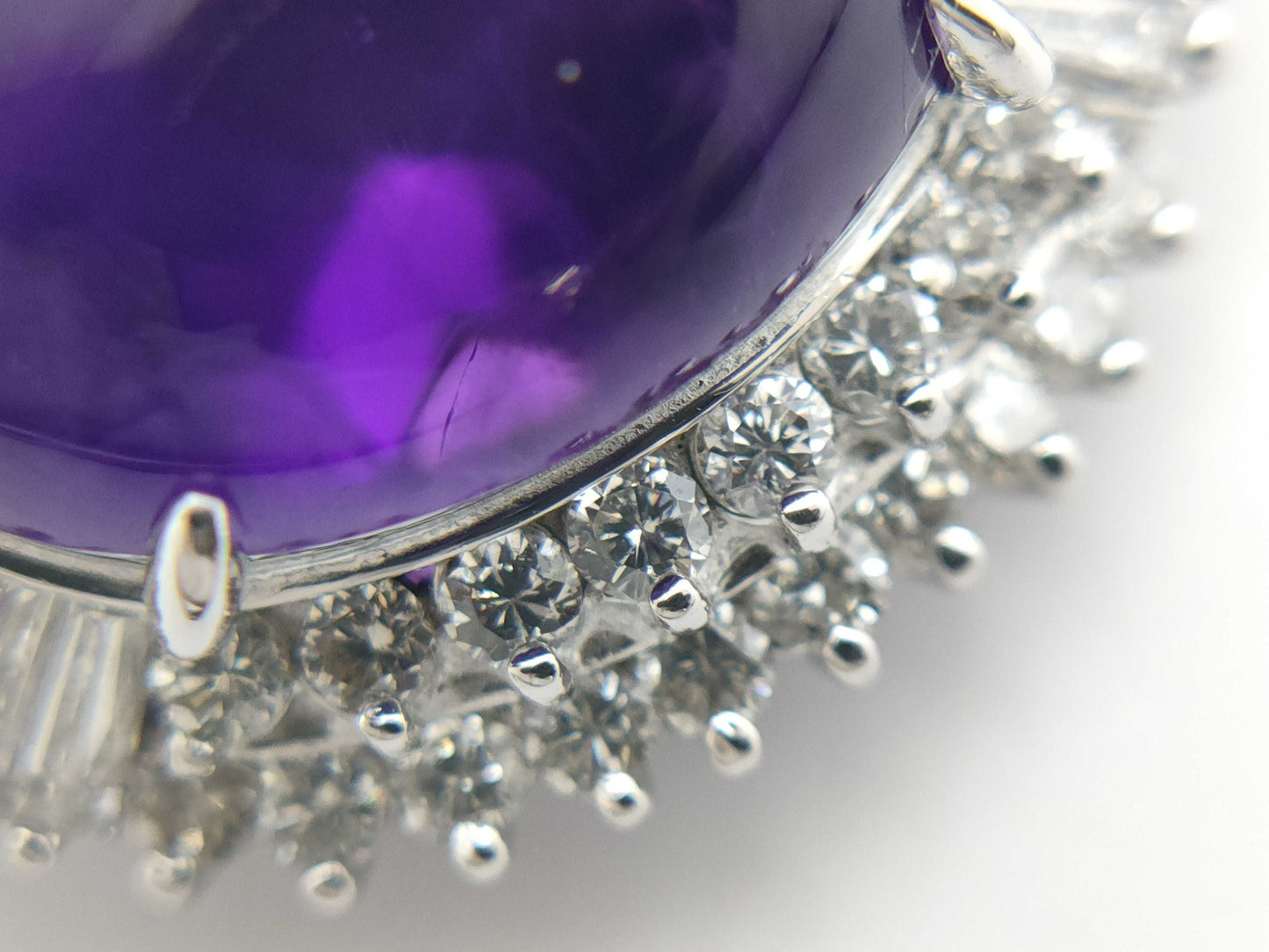 AM3.59ct D1.35ct Pt900 9.7g Pendant Top