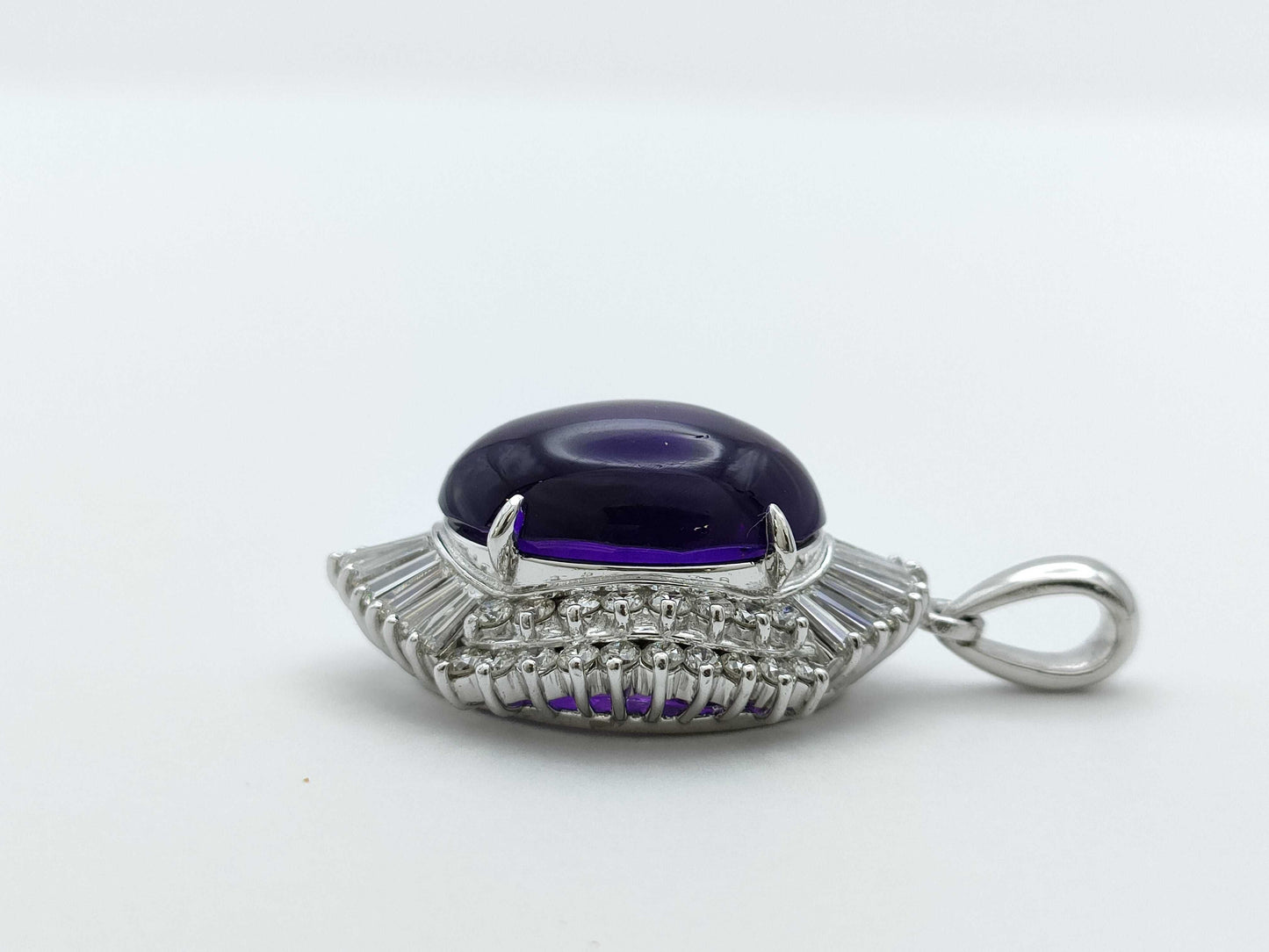 AM3.59ct D1.35ct Pt900 9.7g Pendant Top
