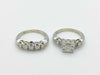 2-piece diamond set, 13K gold, 7.0g ring