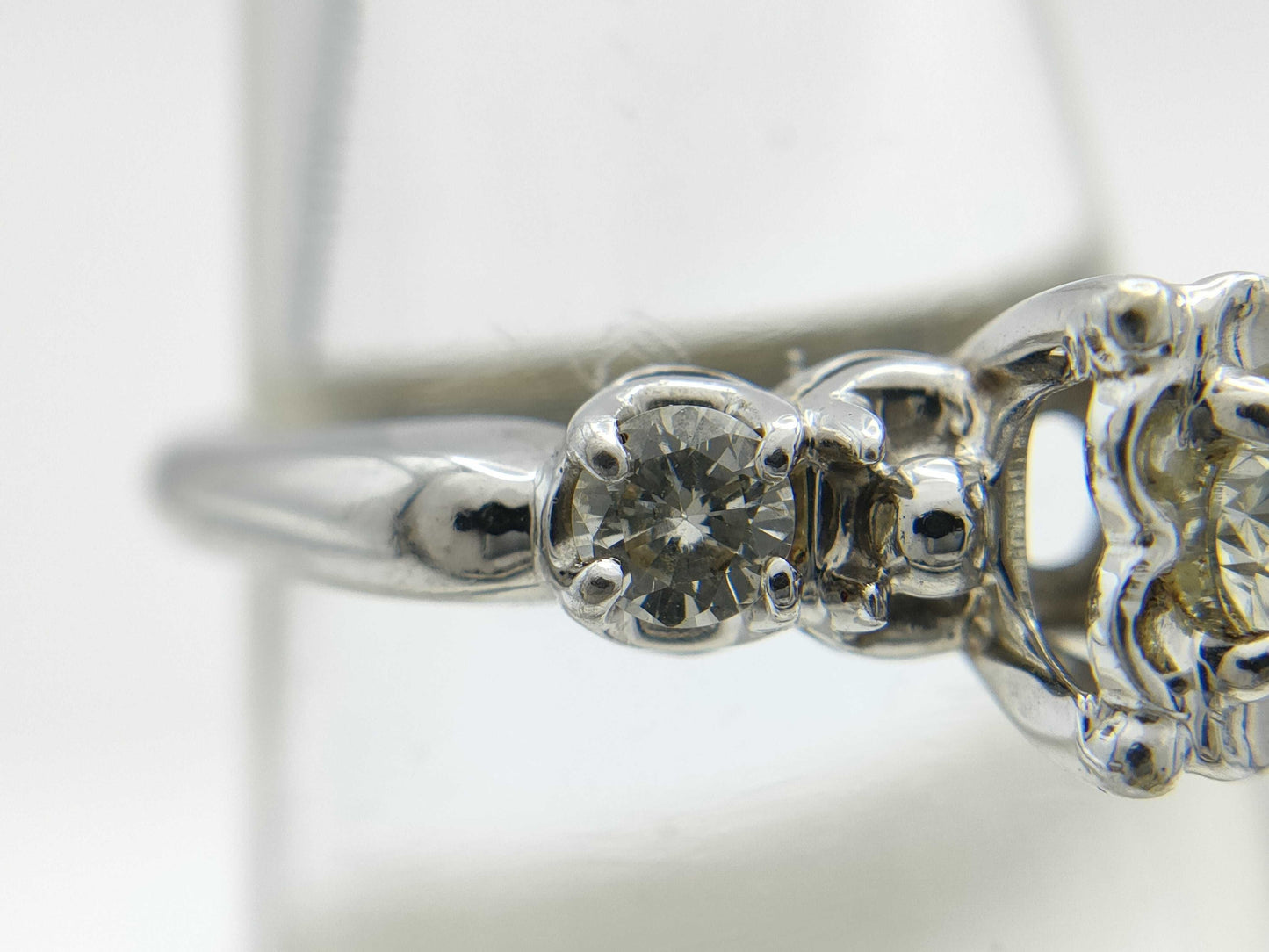 2-piece diamond set, 13K gold, 7.0g ring