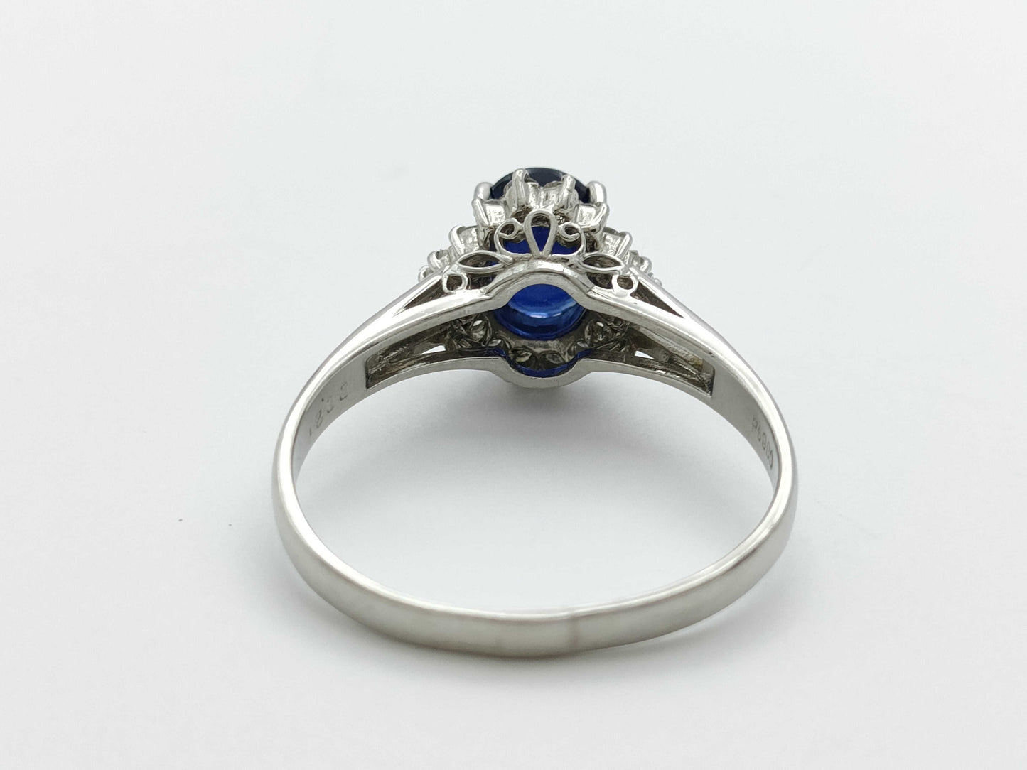 S1.00ct D0.21ct PT900 3.5g Ring