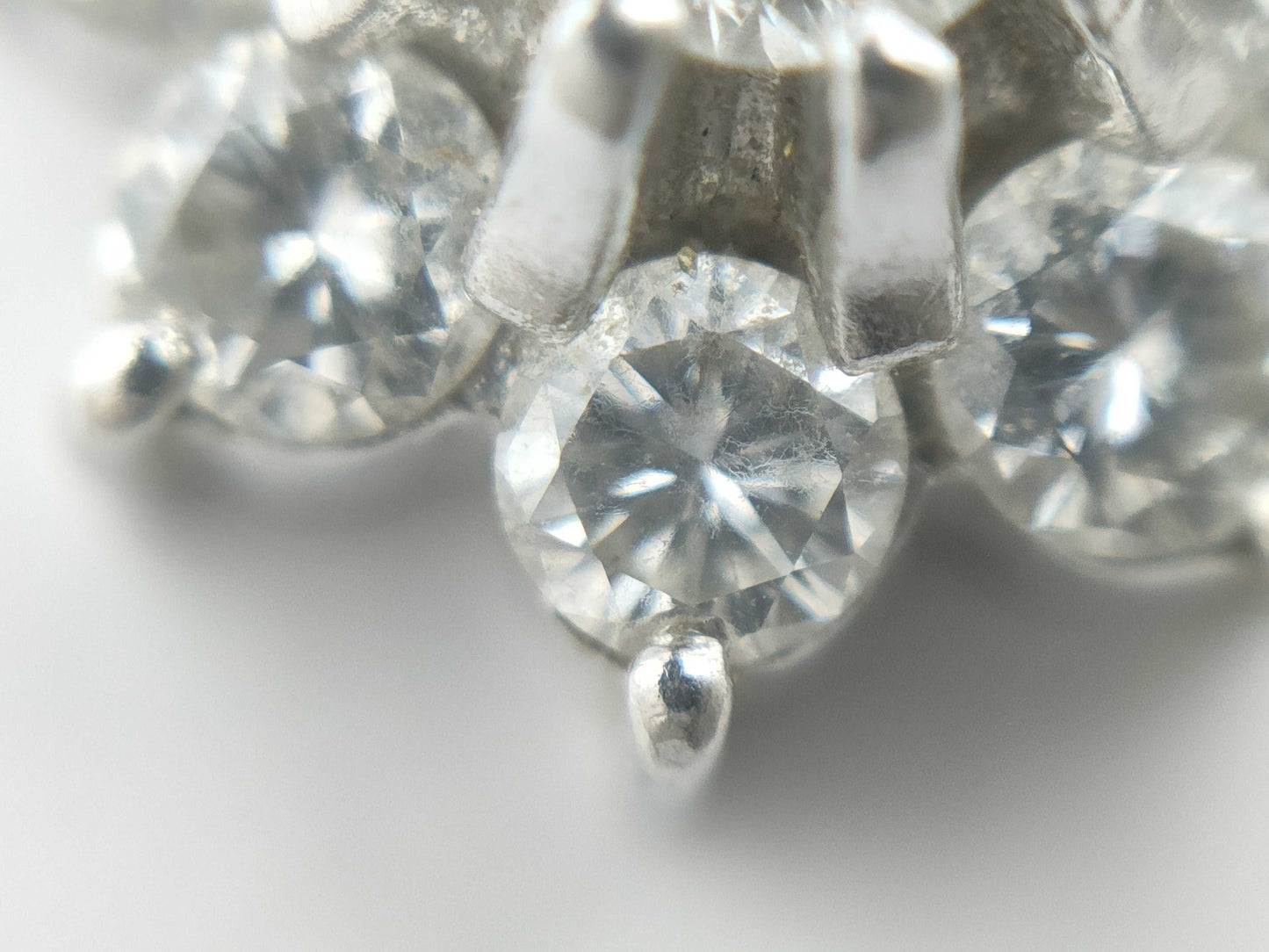 D0.50ct Pt900/850 5.2g Necklace