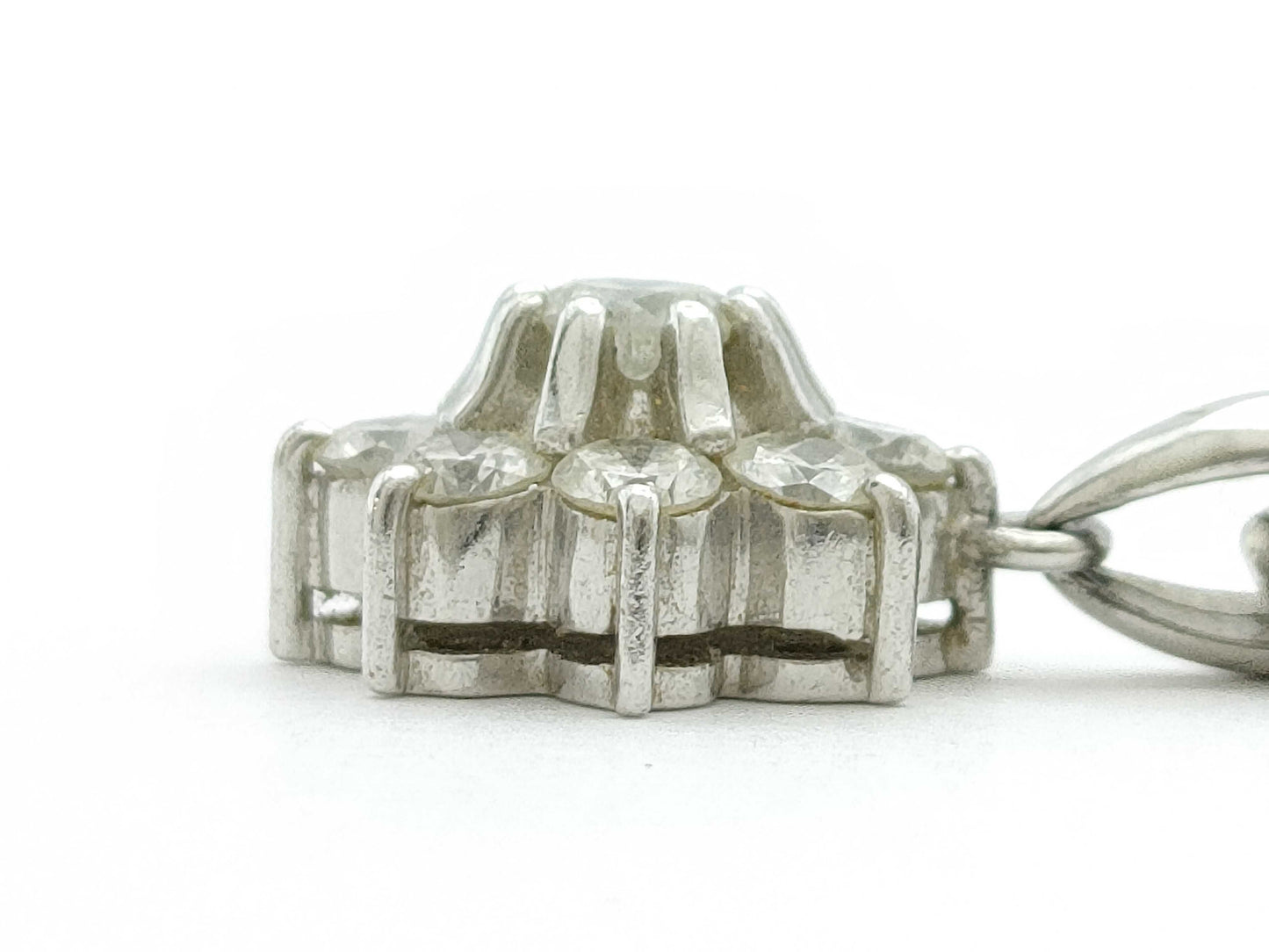 D0.50ct Pt900/850 5.2g Necklace
