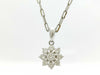 D0.50ct Pt900/850 5.2g Necklace