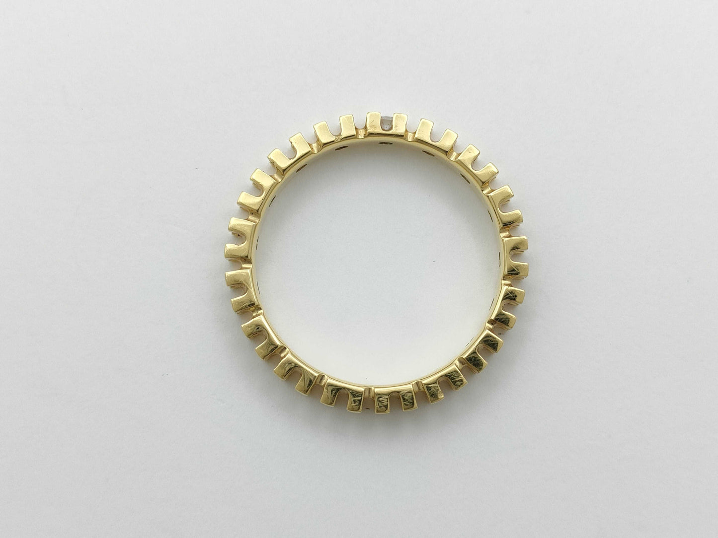 ISIR D0.02ct K18 2.4g Ring