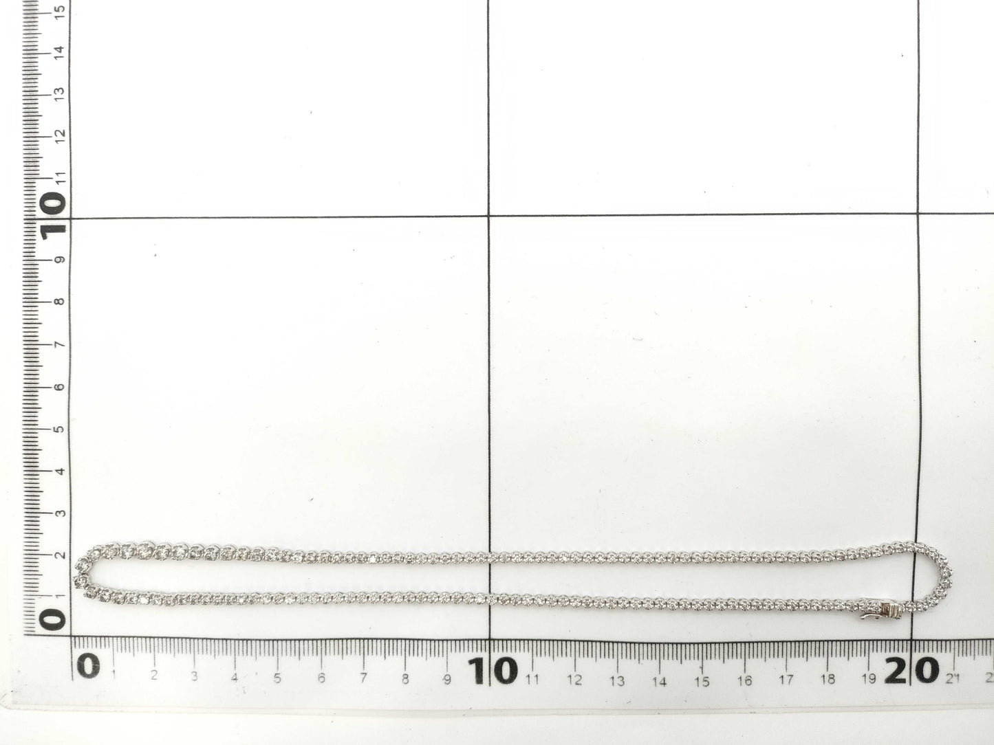 D3.0ct K18WG 13.2g Necklace