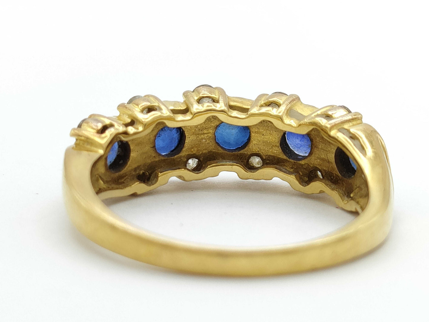 S 0.94ct D 0.24ct K18 4.2g Ring