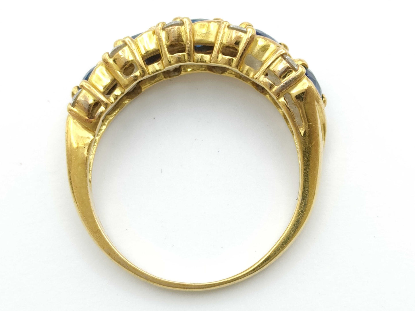 S 0.94ct D 0.24ct K18 4.2g Ring