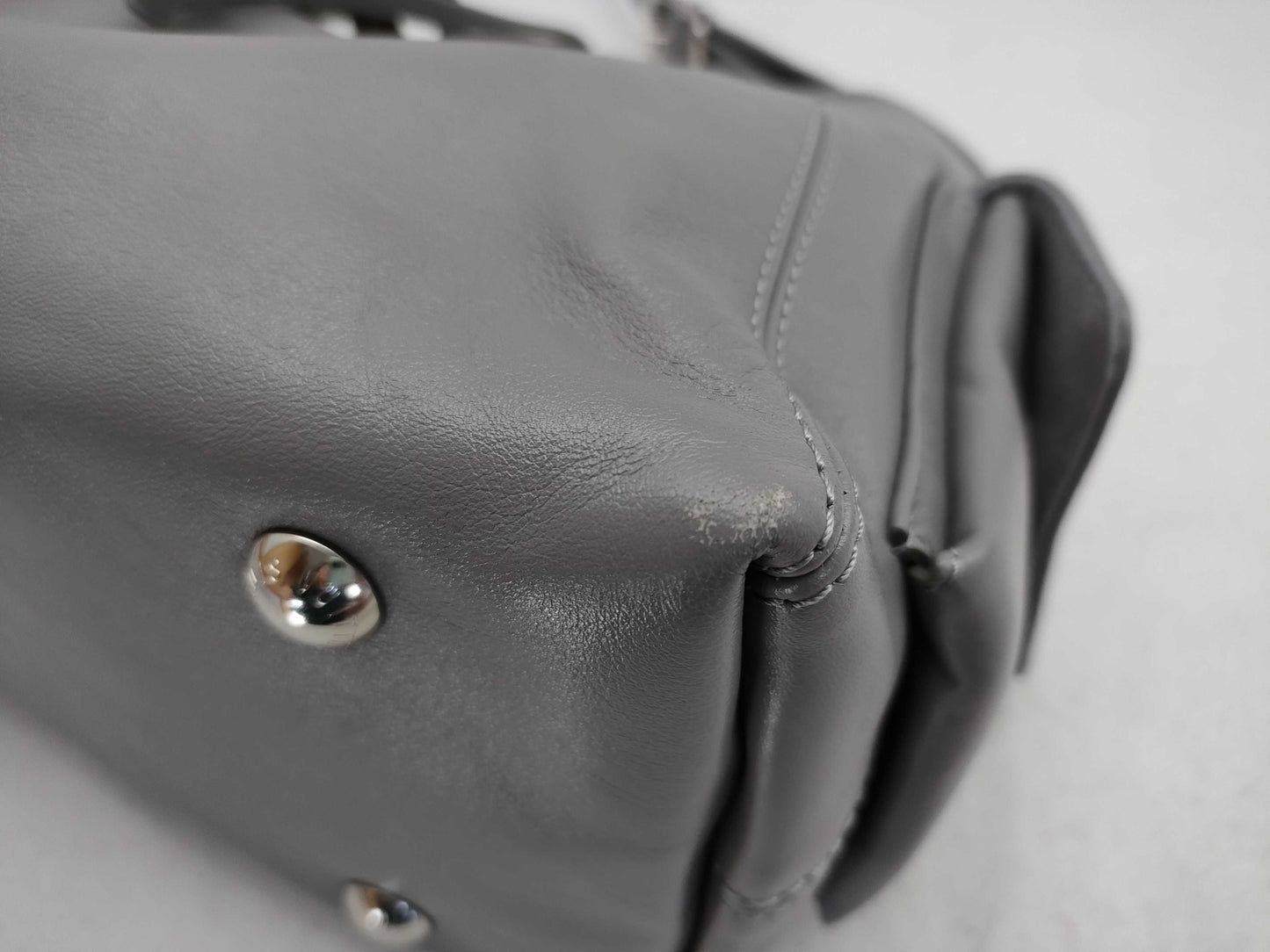 LOUIS VUITTON Carryall Cargo Vibe PM Trianon Gray Handbag