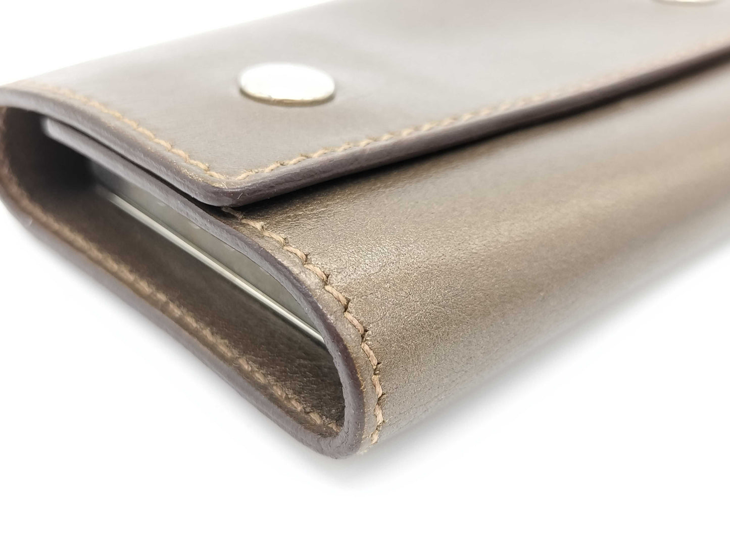 HERMES □H Stamp Hermès Serie Key Case 6-Ring Brown □H Key Case/Key Holder