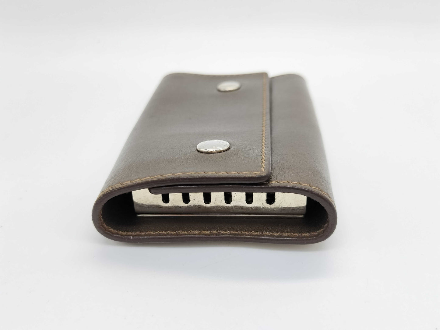 HERMES □H Stamp Hermès Serie Key Case 6-Ring Brown □H Key Case/Key Holder