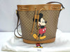GUCCI GG Supreme GUCCI GG Supreme Shoulder Bag 602691 Mickey Mouse Collaboration Shoulder Bag