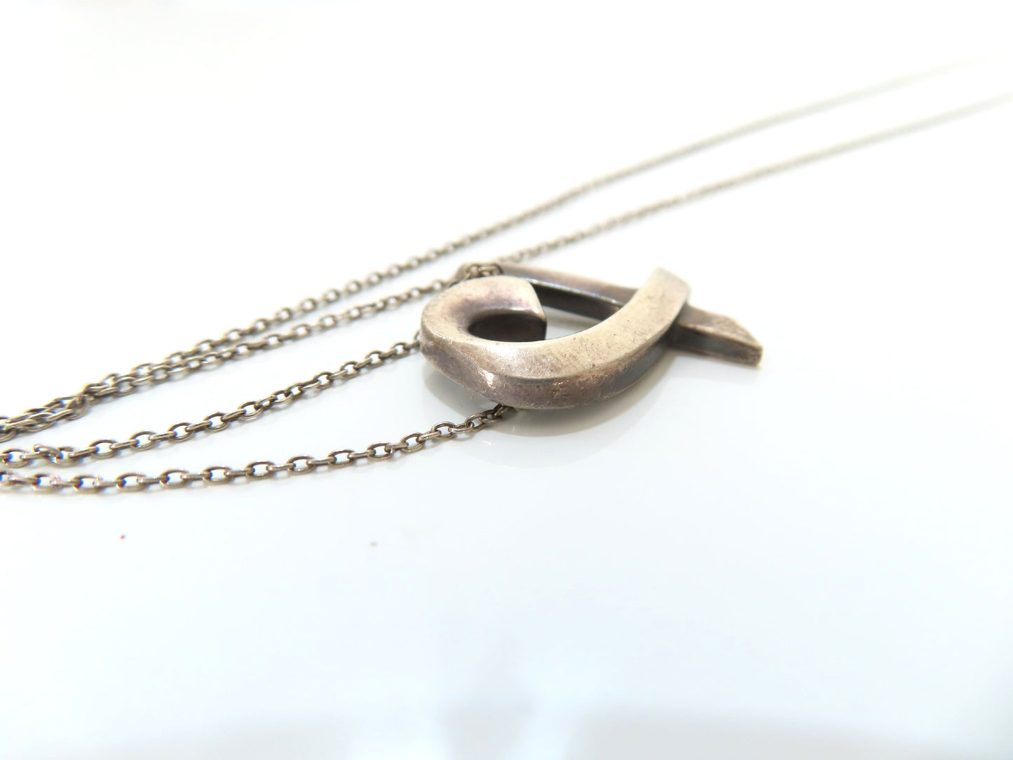 Tiffany & Co. Loving Heart TIFFANY & Co. Necklace, Loving Heart, 925, 4.4g, Minor Scratches