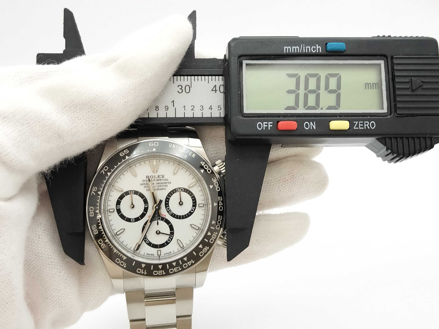 ROLEX Daytona 126500LN 1V241057 White Dial Men's Watch
