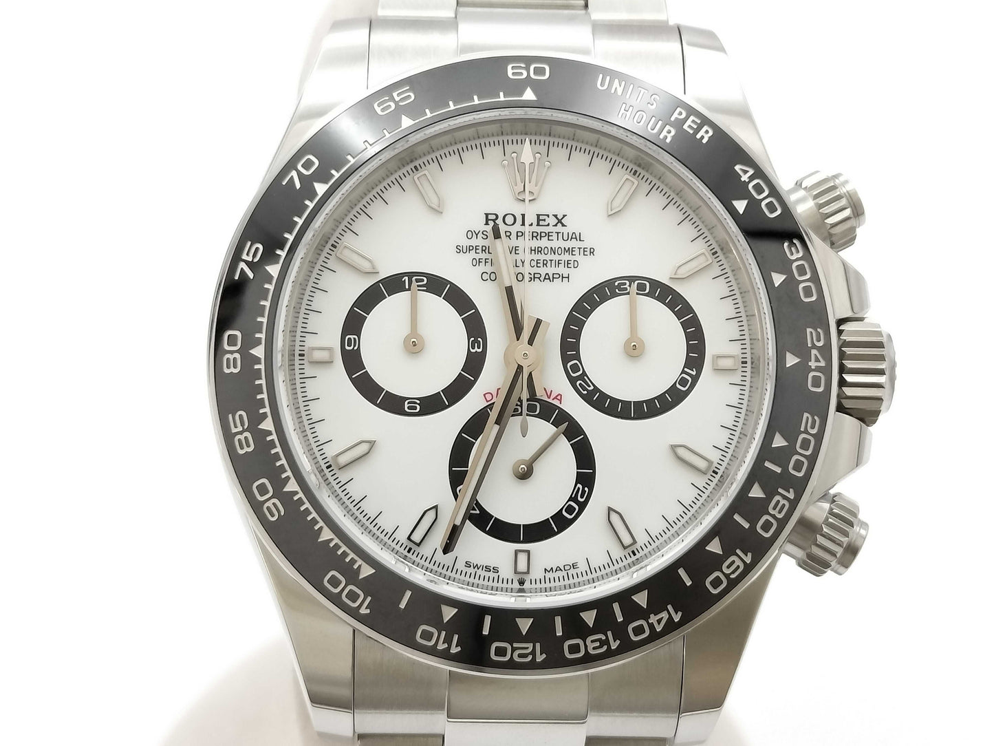 ROLEX Daytona 126500LN 1V241057 White Dial Men's Watch