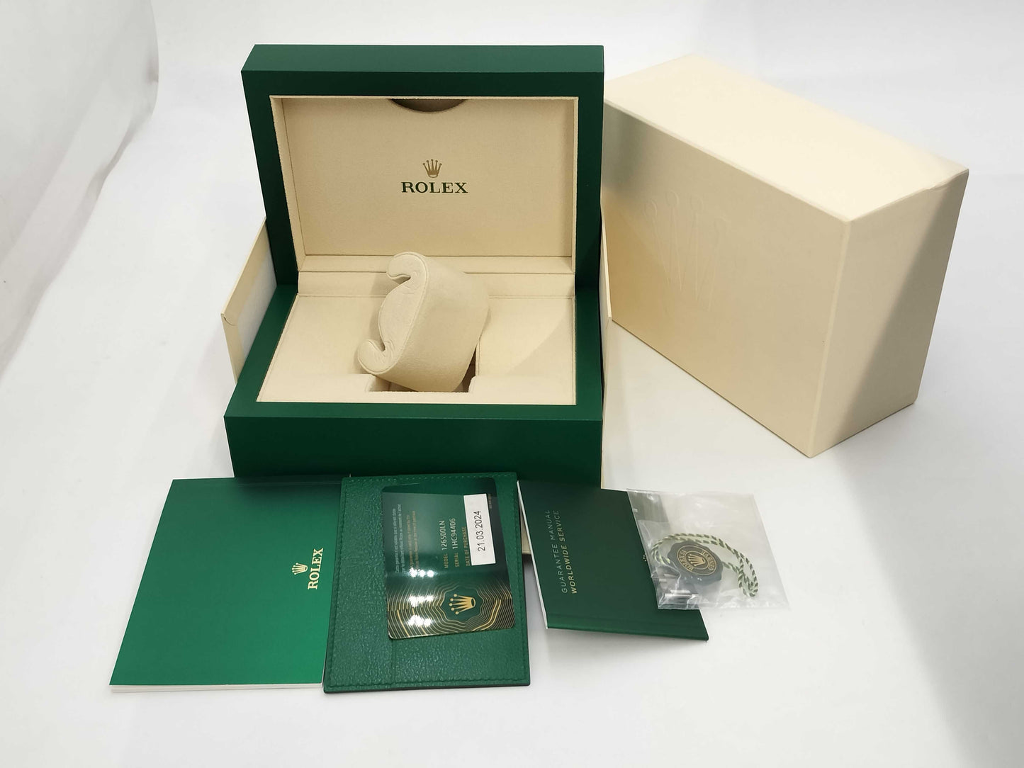 ROLEX Daytona 126500LN 1HC94406 Black Dial Men's Watch
