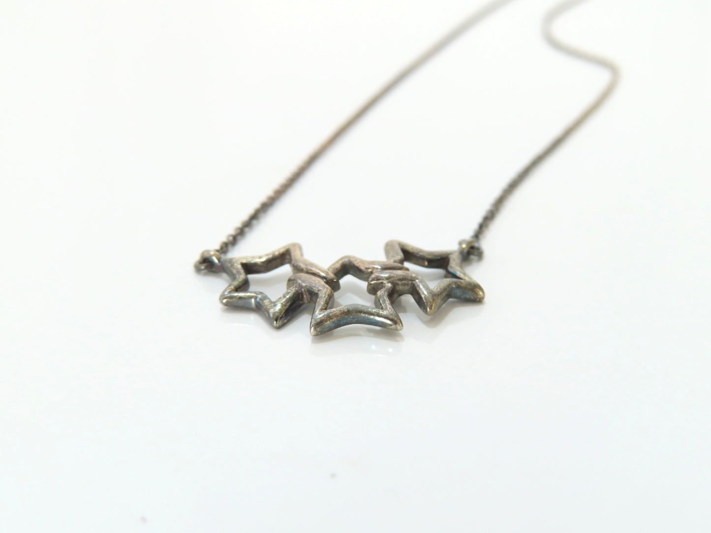 Tiffany & Co. TIFFANY & Co. Triple Star Necklace 925 2.7g Necklace