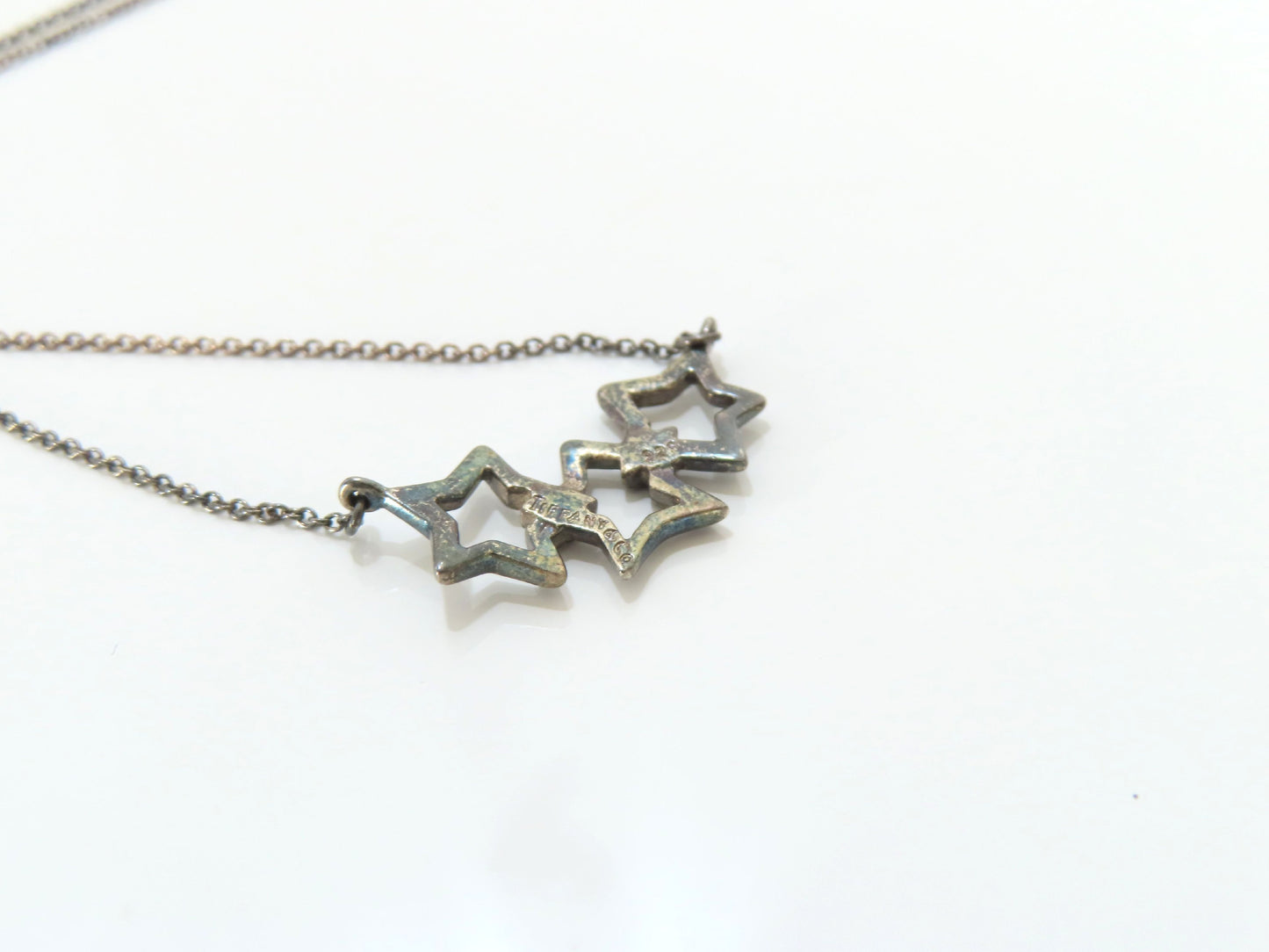 Tiffany & Co. TIFFANY & Co. Triple Star Necklace 925 2.7g Necklace