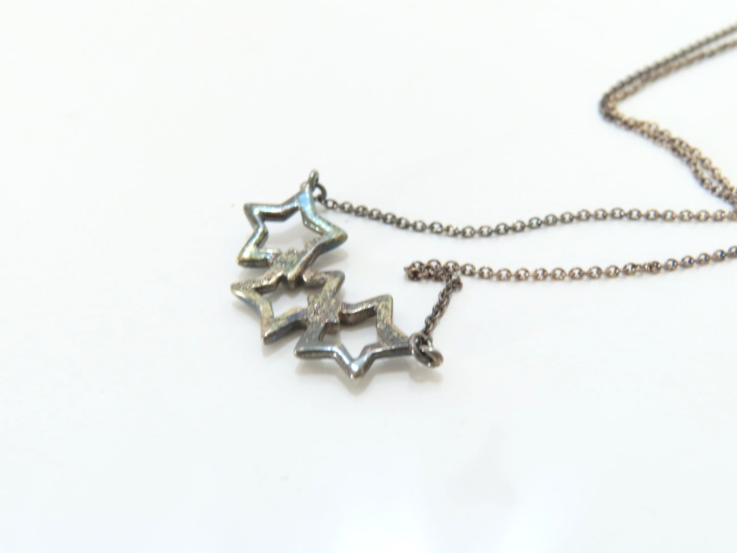 Tiffany & Co. TIFFANY & Co. Triple Star Necklace 925 2.7g Necklace