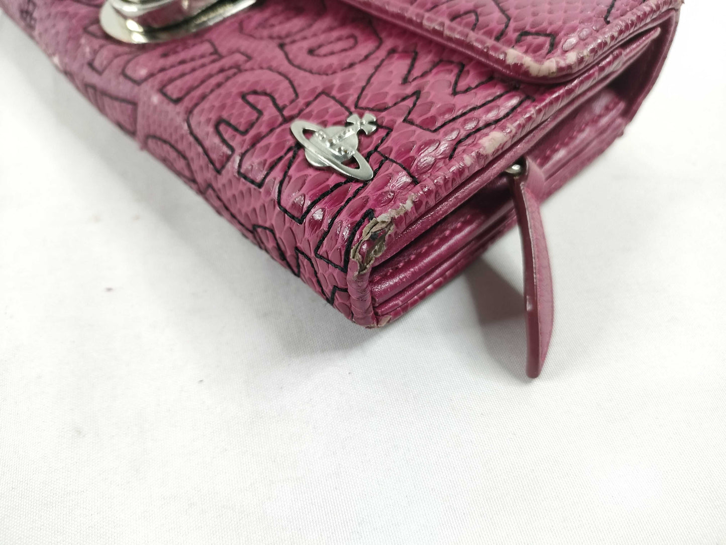 Vivienne Westwood Vivienne Westwood long wallet pink logo wallet