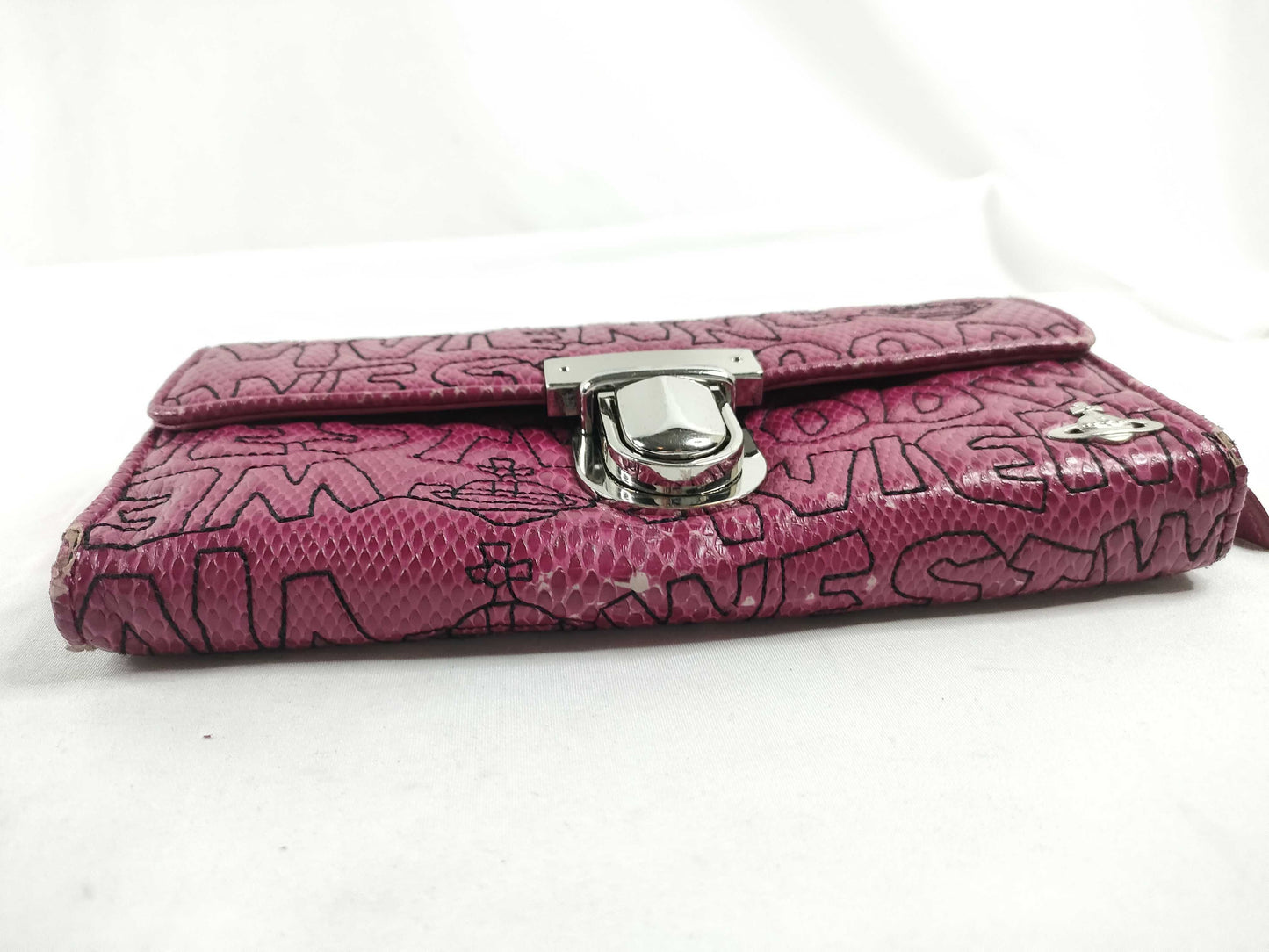 Vivienne Westwood Vivienne Westwood long wallet pink logo wallet