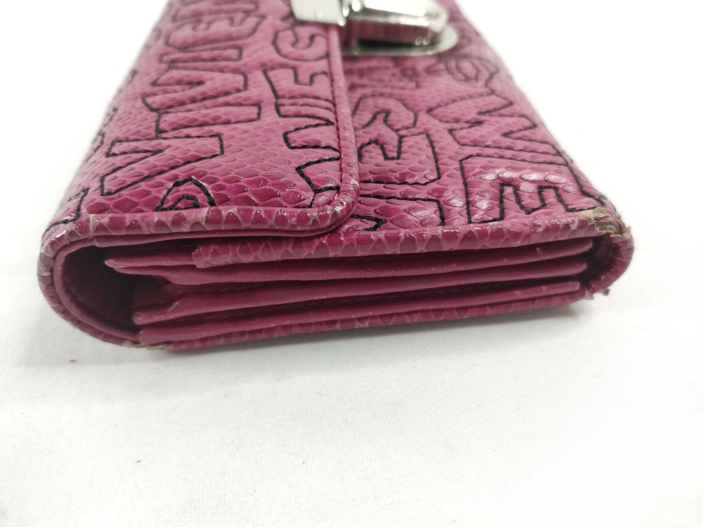 Vivienne Westwood Vivienne Westwood long wallet pink logo wallet