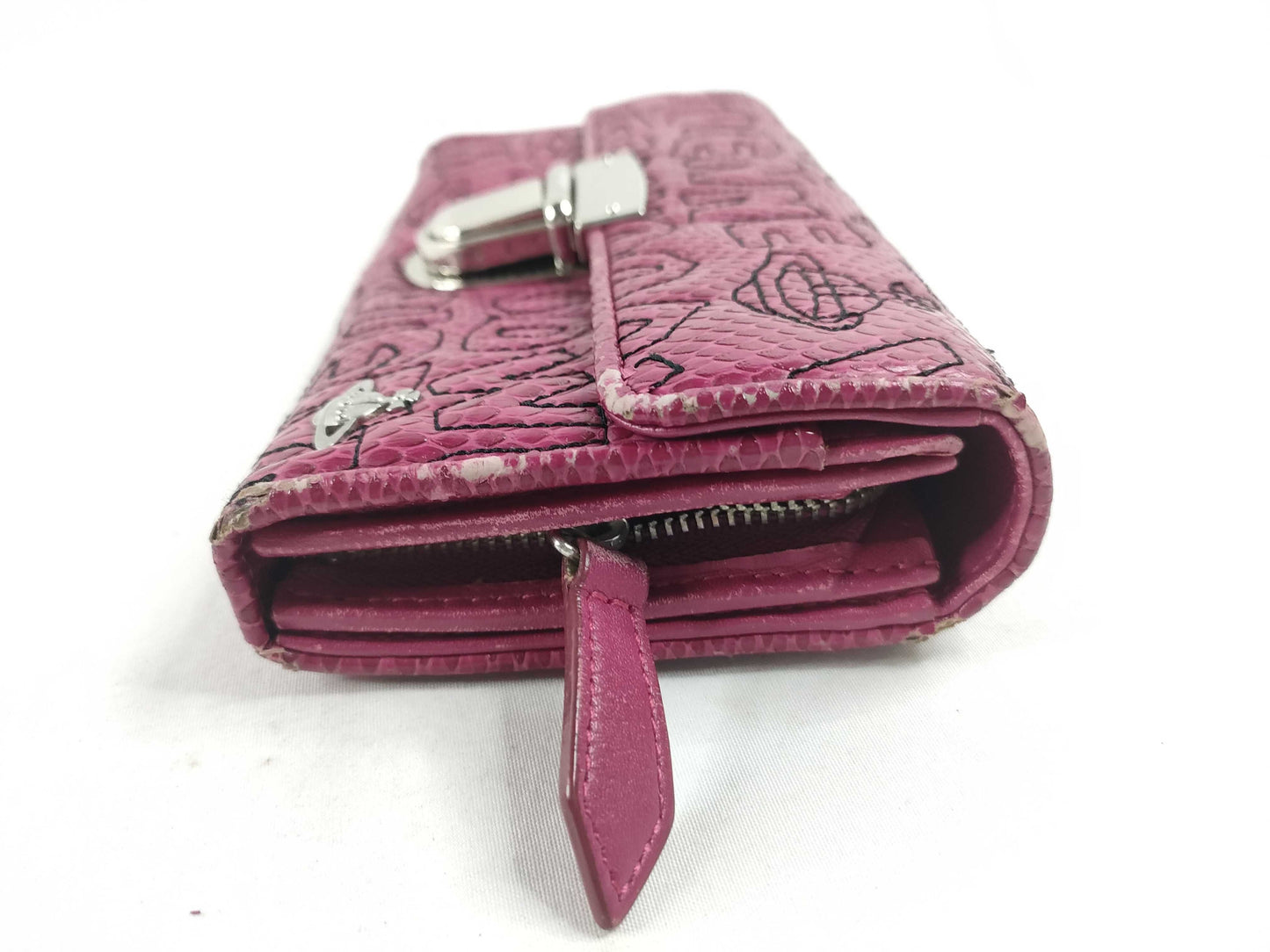Vivienne Westwood Vivienne Westwood long wallet pink logo wallet