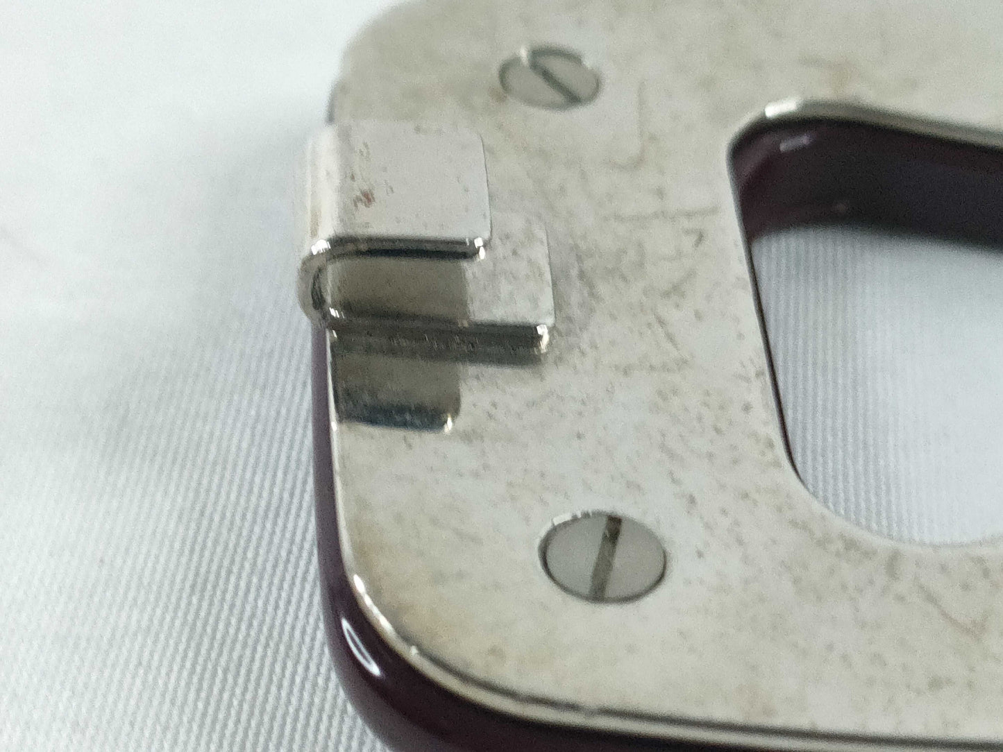 PRADA PRADA Belt Plastic Chain/Rubber Brown Belt