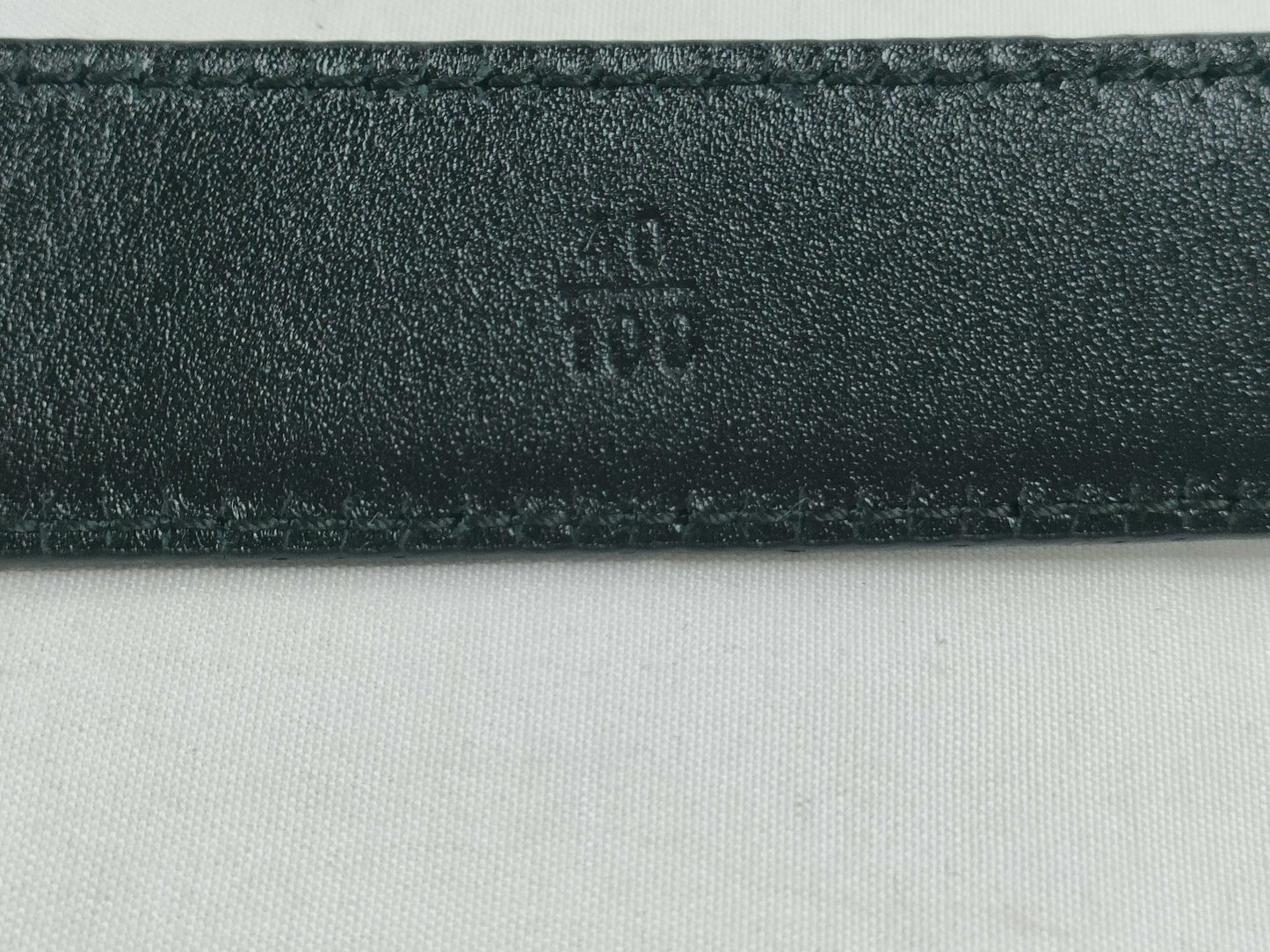 PRADA PRADA Belt Black Leather Belt