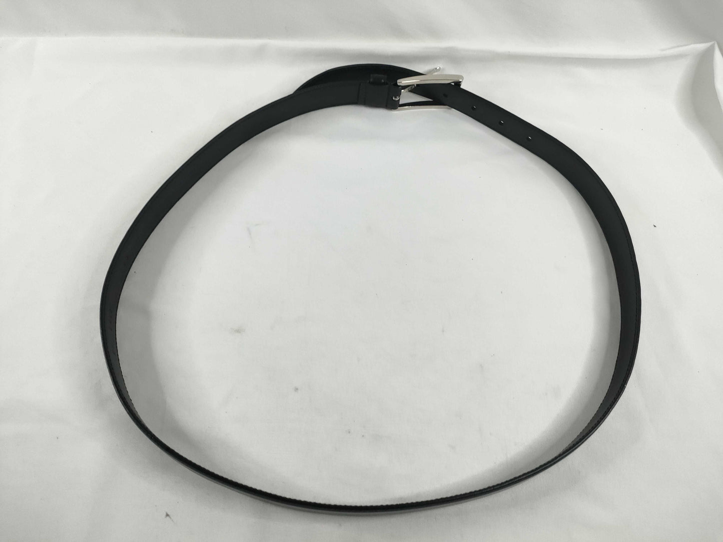 PRADA PRADA Belt Black Leather Belt