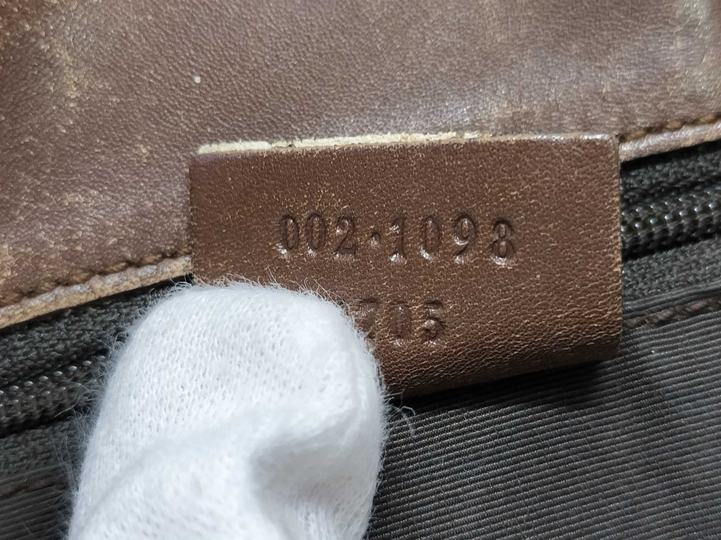 GUCCI GG Canvas GUCCI Tote Bag 002~ Brown Tote Bag