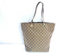 GUCCI GG Canvas GUCCI Tote Bag 002~ Brown Tote Bag