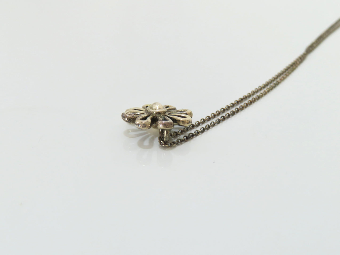 Tiffany & Co. TIFFANY & Co. Necklace 925 Floral Pattern 3.1g Necklace