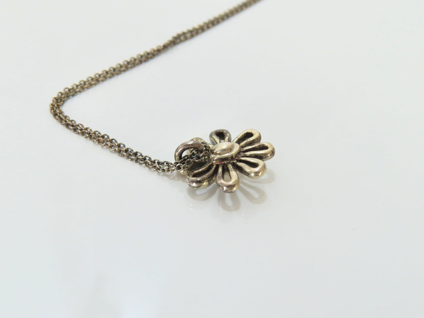 Tiffany & Co. TIFFANY & Co. Necklace 925 Floral Pattern 3.1g Necklace