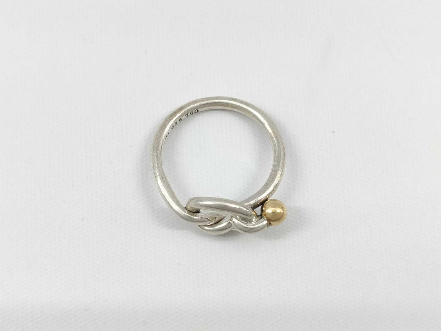 Tiffany & Co. TIFFANY & Co. Love Knot Ring 925/18K 3.0g Ring