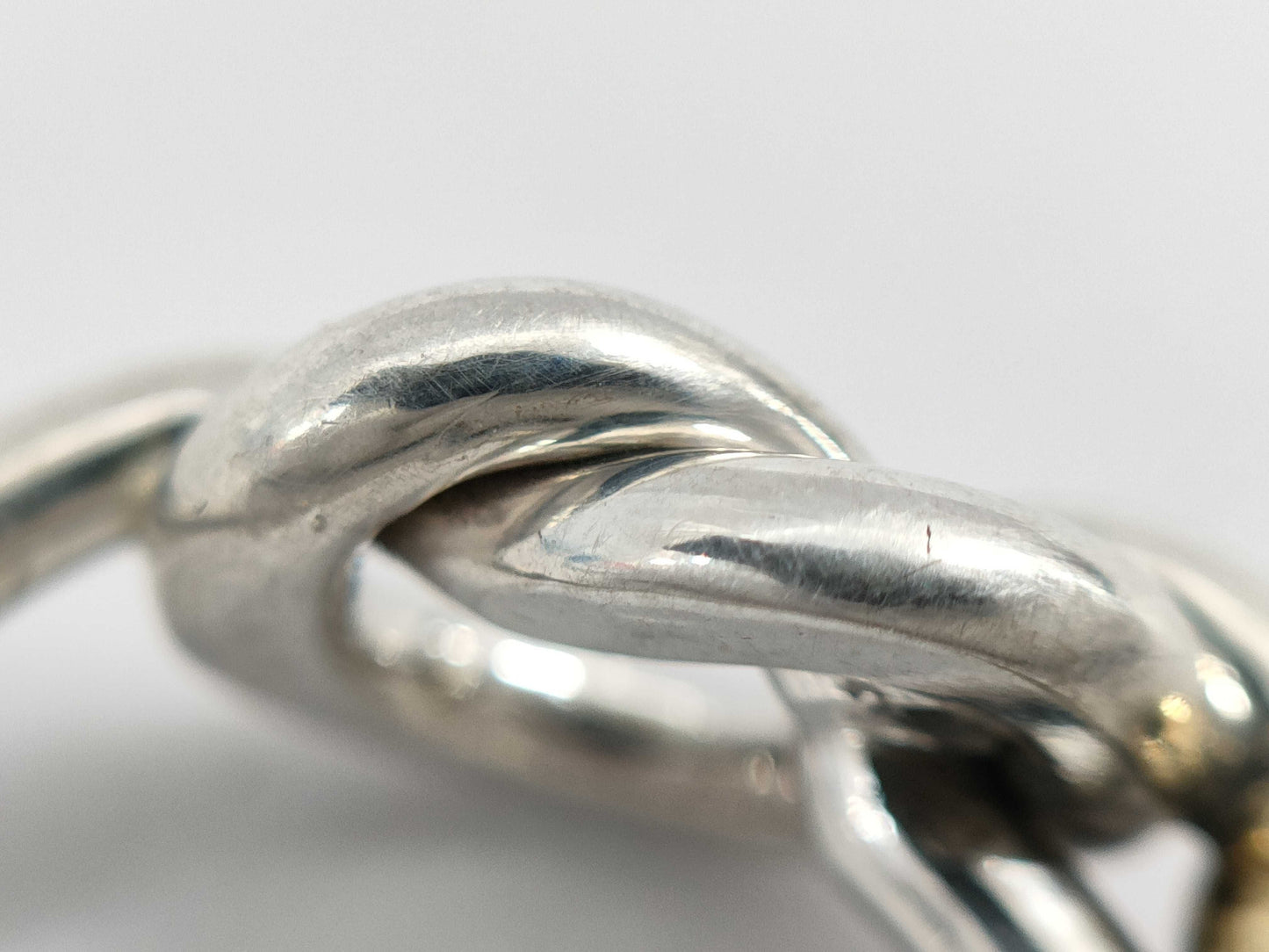 Tiffany & Co. TIFFANY & Co. Love Knot Ring 925/18K 3.0g Ring
