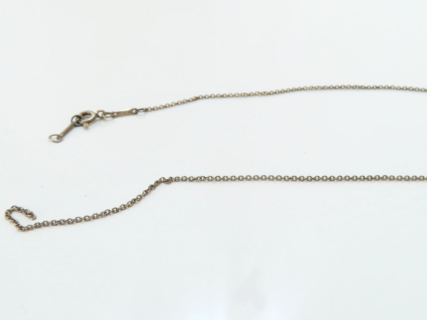 Tiffany & Co. Open Heart Necklace, 925, 3.1g