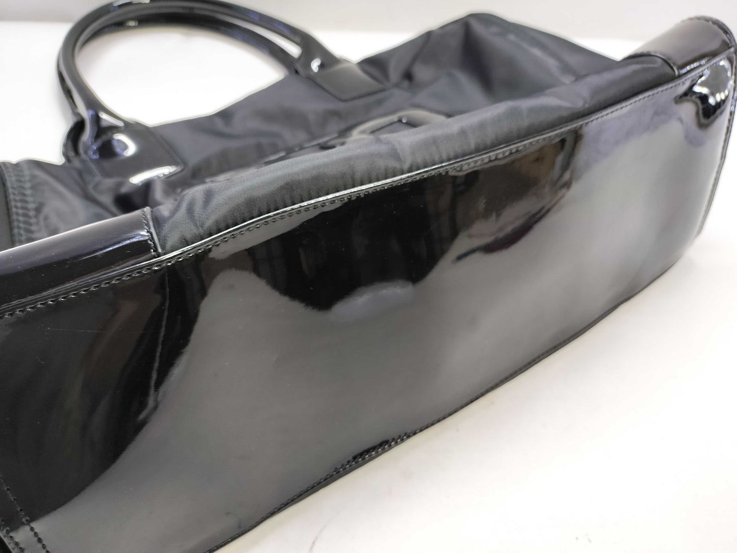 Tory Burch Tote Bag Nylon/Enamel Tote Bag
