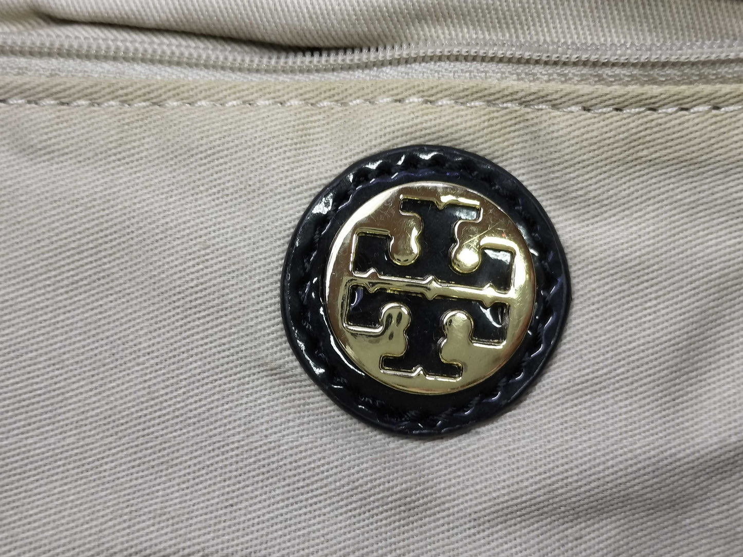 Tory Burch Tote Bag Nylon/Enamel Tote Bag