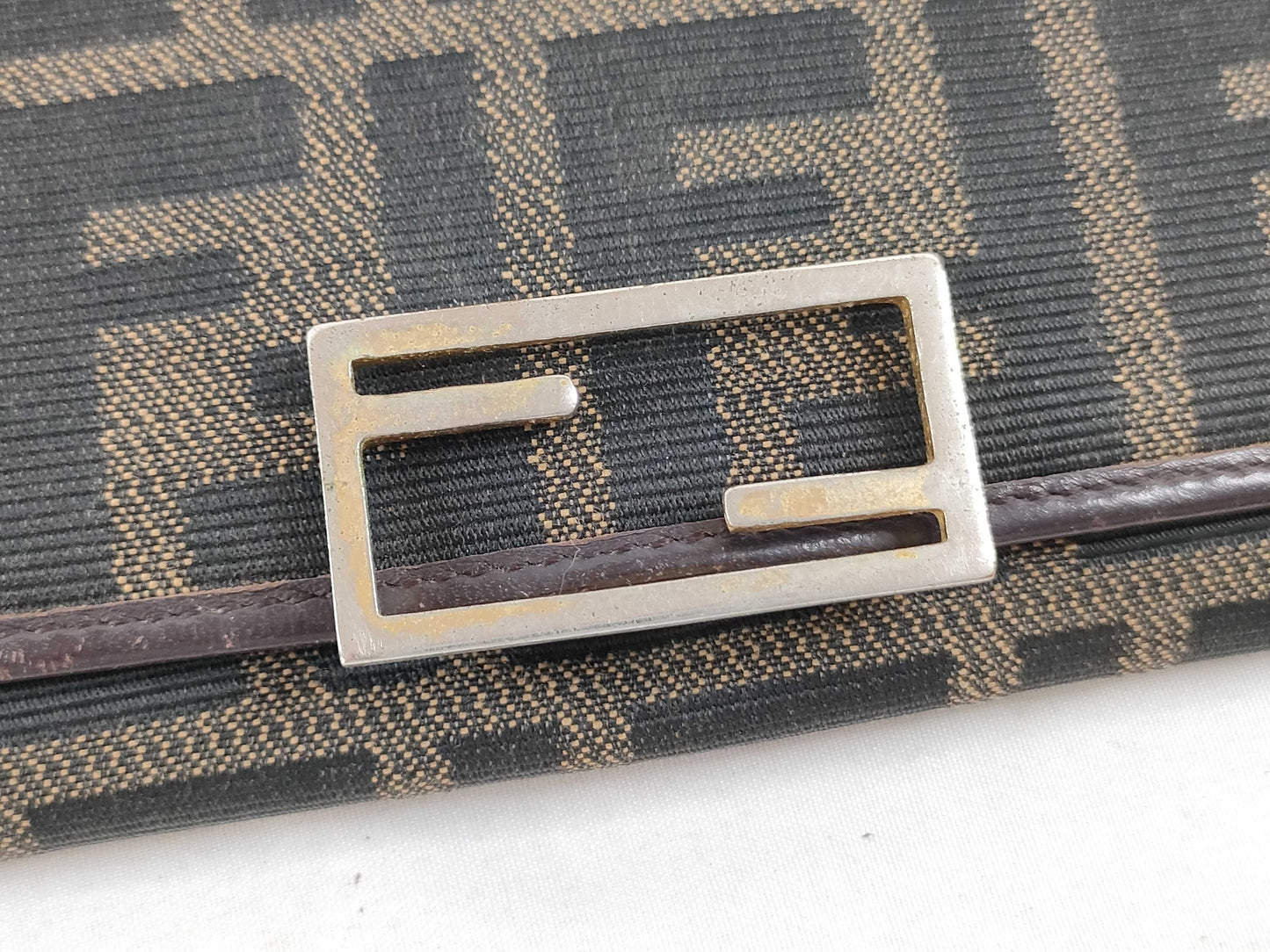 FENDI Zucca pattern FENDI Zucca long wallet
